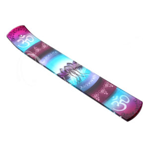 Namaste Printed Glass Incense Holder