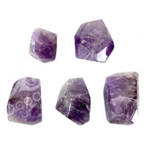 Polished Smooth Amethyst Polygon