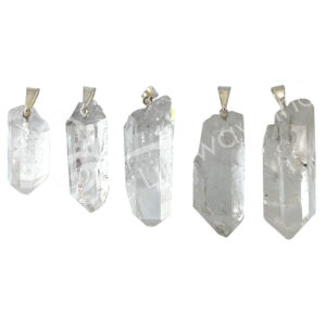 Rough Crystal Quartz Point Pendant