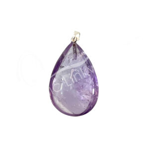 PENDANT - DROP AMETHYST 35-40 MM