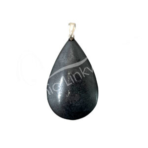 Polished Hematite Drop Pendant