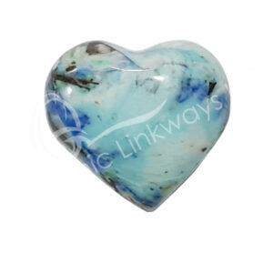 Polished Azurite A Heart