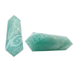 Amazonite Double Terminated Point 16 Facets