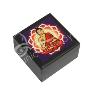 Buddha Printed on Wood Box