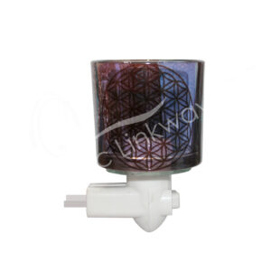 Flower of Life Glass Night Light