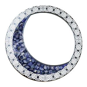 MIRROR - MOON SODALITE 13.5"DIA.