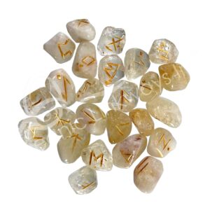 Citrine Rune Set