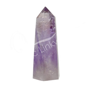 Polished Amethyst Obelisk Six Sides