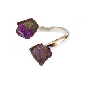 Purpurite Adjustable Metal Ring 20-22 mm Diameter