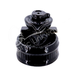 Zen Black Ceramic Backflow Cone Burner