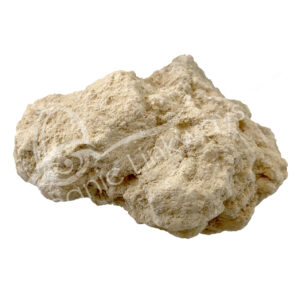 Uncracked White Calcite Geode