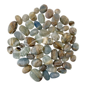 Matte Blue Onyx A Tumbled Stones