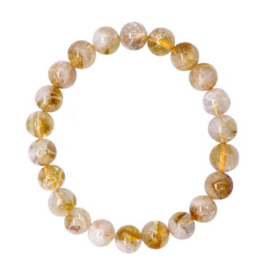 Citrine with Quartz Bracelet