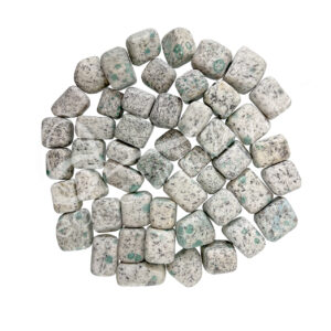 K2 with Azurite Tumbled Stones
