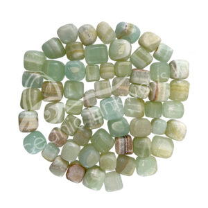 Pistachio Calcite Tumbled Stones