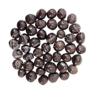 Polished Star Garnet Pebbles
