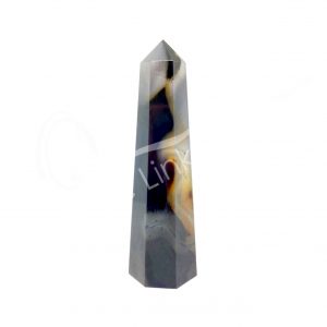 Polished Dendritic Agate Obelisk