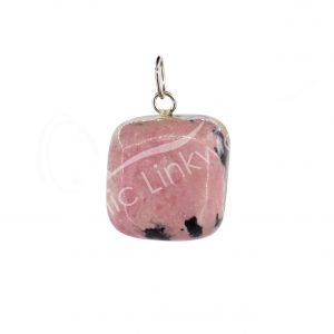 PENDANT - TUMBLED STONE RHODONITE 0.75-1"