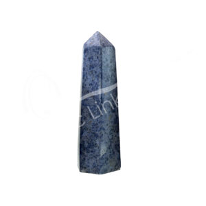 Polished Dumortierite 6 Sides Obelisk