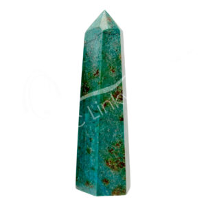 Polished Chrysocolla Obelisk 6 Sides