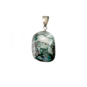 Azurite/Malachite Tumbled Stone Pendant