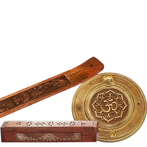 Wood Incense Holders