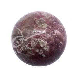 Pink and Green Tourmaline Sphere