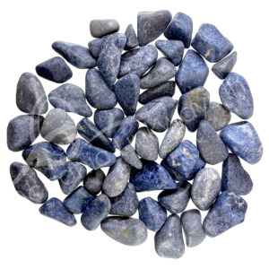 (CLOSE OUT) TUMBLED STONES - DUMORTIERITE B 20-40 MM