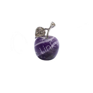 Amethyst Apple Carving
