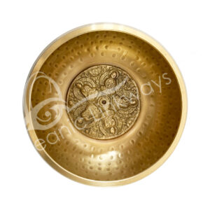 SINGING BOWL - HAND HAMMERED BUDDHA 5"DIA.