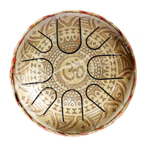 Antique Gold OM Happy Drum