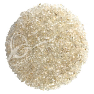Polished White Moonstone Tumbled Chips