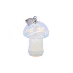 PENDANT - MUSHROOM OPALITE (PK 6) 15 X 20 MM