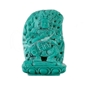 Figurine Turquoise Powder Mahakala