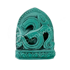 Figurine Turquoise Powder Om