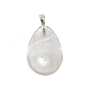 PENDANT - DROP SELENITE 1.5-1.75"