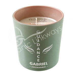Bergamot Scented Candle made of Coconut Wax Archangel Gabriel for Guidance 2.75"Dia X 3"H
