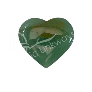 Polished Green Aventurine Heart