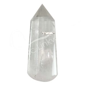 MASSAGER - CRYSTAL QUARTZ 16 FACETS 3.5-4"