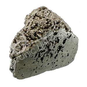 Pyrite with Druse Slice