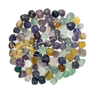 Rainbow Fluorite A Tumbled Stones