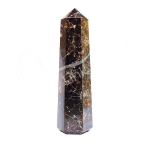 Polished Garnet Obelisk 6 Sides