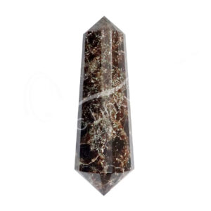 Garnet Double Terminated Point 16 Facets