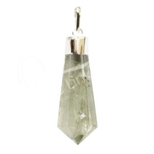 Prasiolite Diamond Shape Pendant