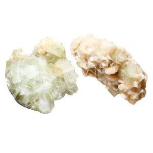 (CLOSE OUT) CLUSTER - APOPHYLLITE & STILBITE, MIXED COLORS 8 X 11"