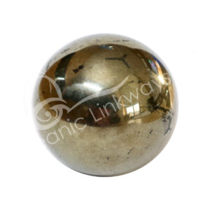 Polished Golden Pyrite Sphere