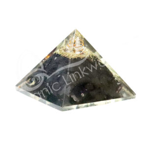 Lodstone in Orgone Pyramid with Crystal Point
