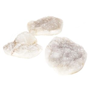 (CLOSE OUT) SPECIMEN - CHALCEDONY, BLUE WITH APOPHYLLITE 5-8"