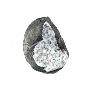 GEODE - APOPHYLLITE & STILBITE ON METAL STAND 36 X 30"
