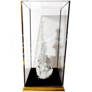 (CLOSE OUT) SPECIMEN - APOPHYLLITE IN ACRYLIC DISPLAY 12"